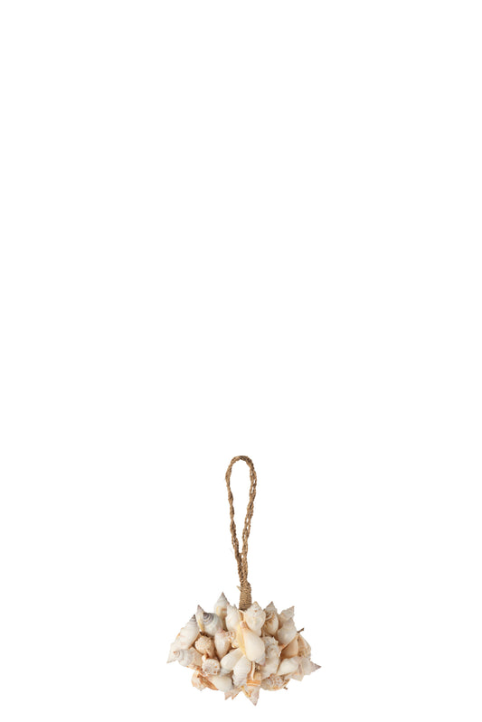 HANGER SHELLS DORA ROPE BEIGE