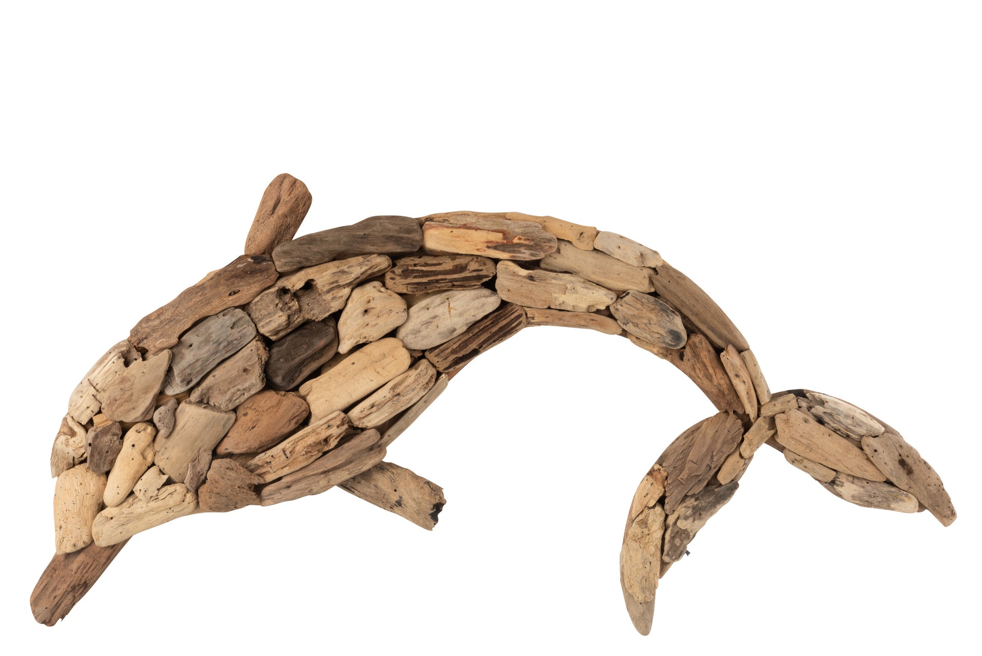 DOLPHIN WALL DECO DRIFTWOOD NATURAL