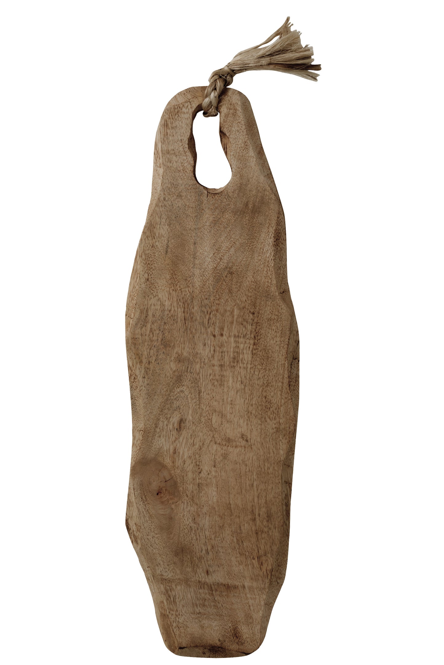 CHOPPING BOARD IRREGULAR LONG MANGO WOOD NATURAL