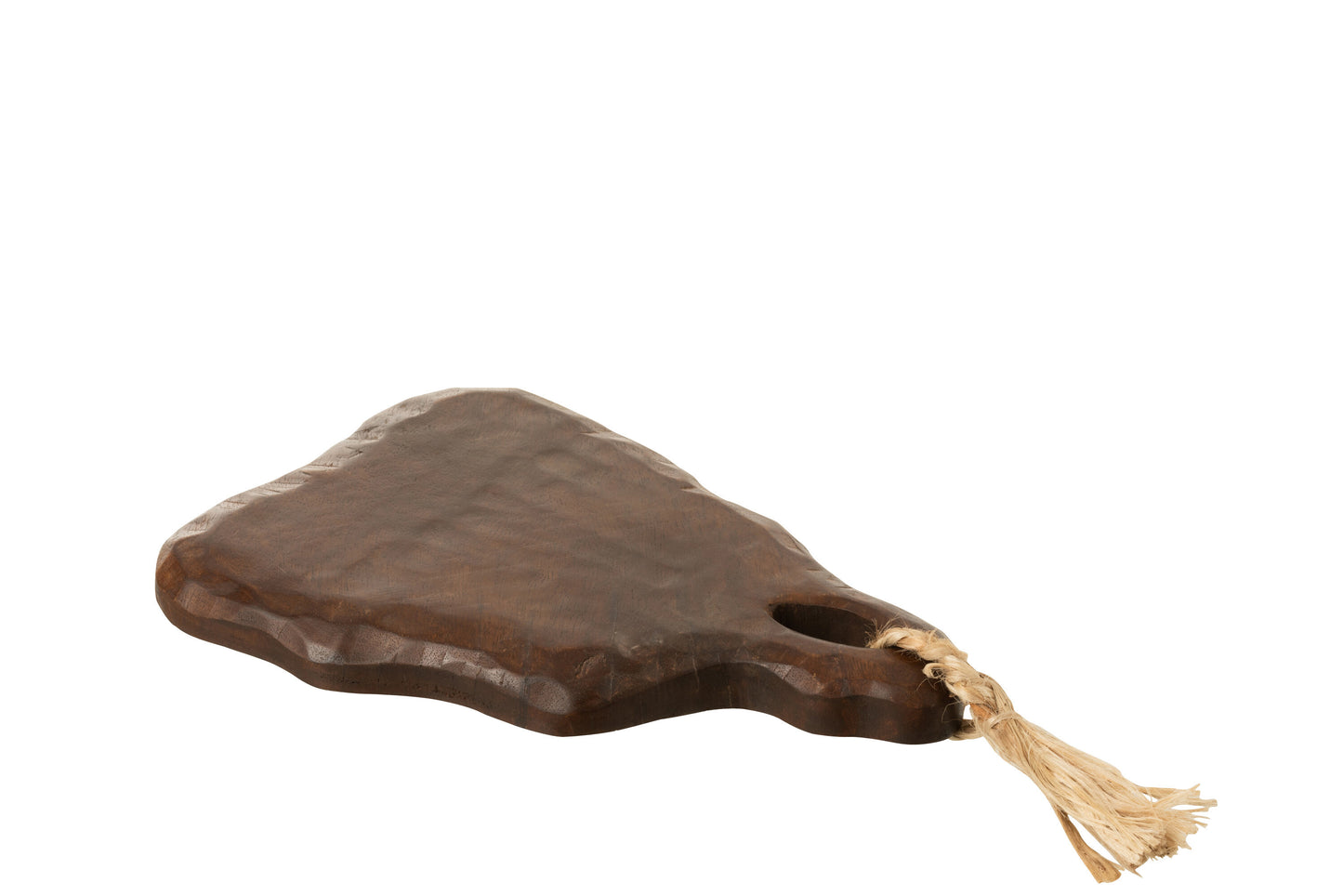 CHOPPING BOARD IRREGULAR PEAR SHAPE MANGO WOOD BROWN