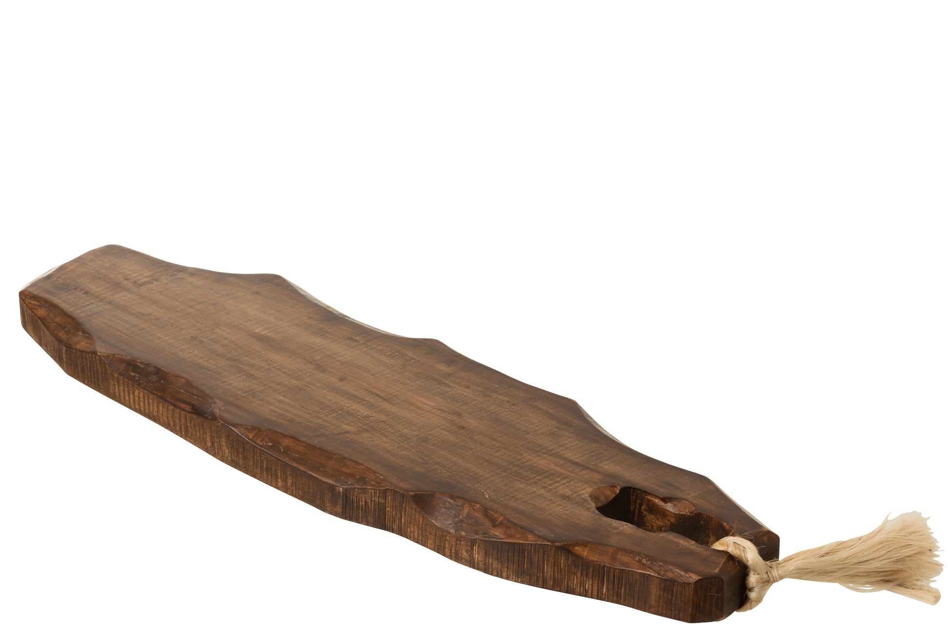 CHOPPING BOARD IRREGULAR LONG MANGO WOOD BROWN