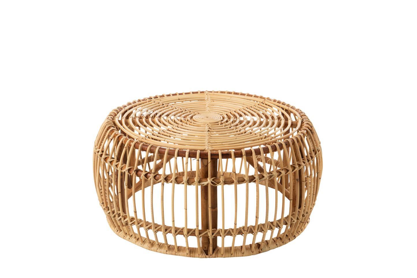 TABLE ANA ROUND RATTAN NATURAL