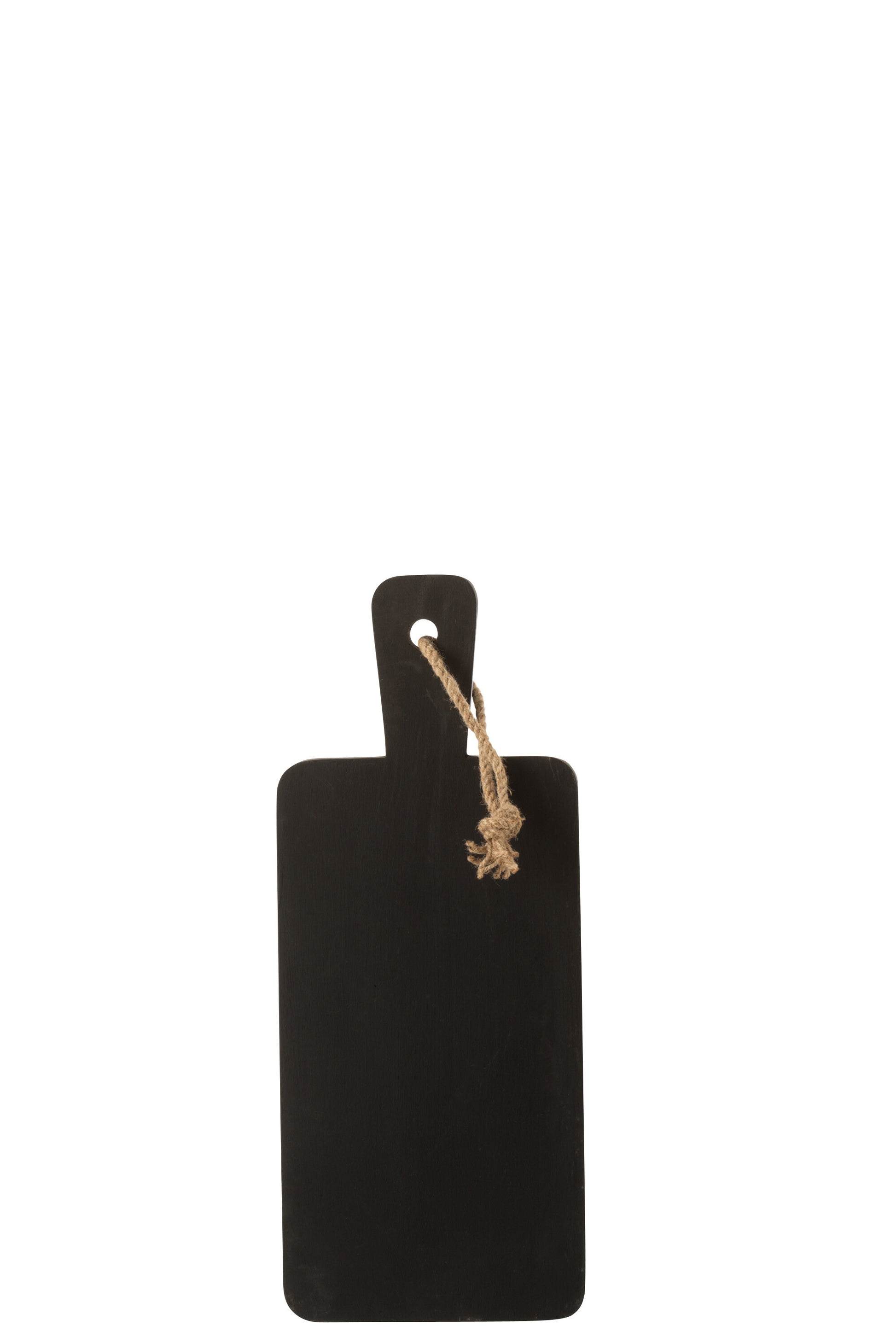 CUTTING BOARD LORA RUBBER WOOD BLACK MEDIUM