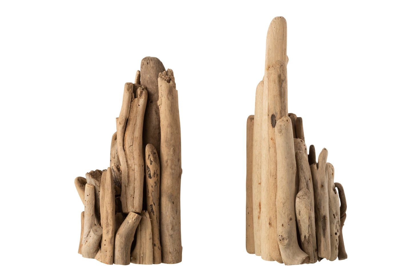 SET OF 2BOOKEND DRIFTWOOD NATURAL