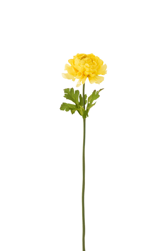 RANUNCULUS PLASTIC YELLOW