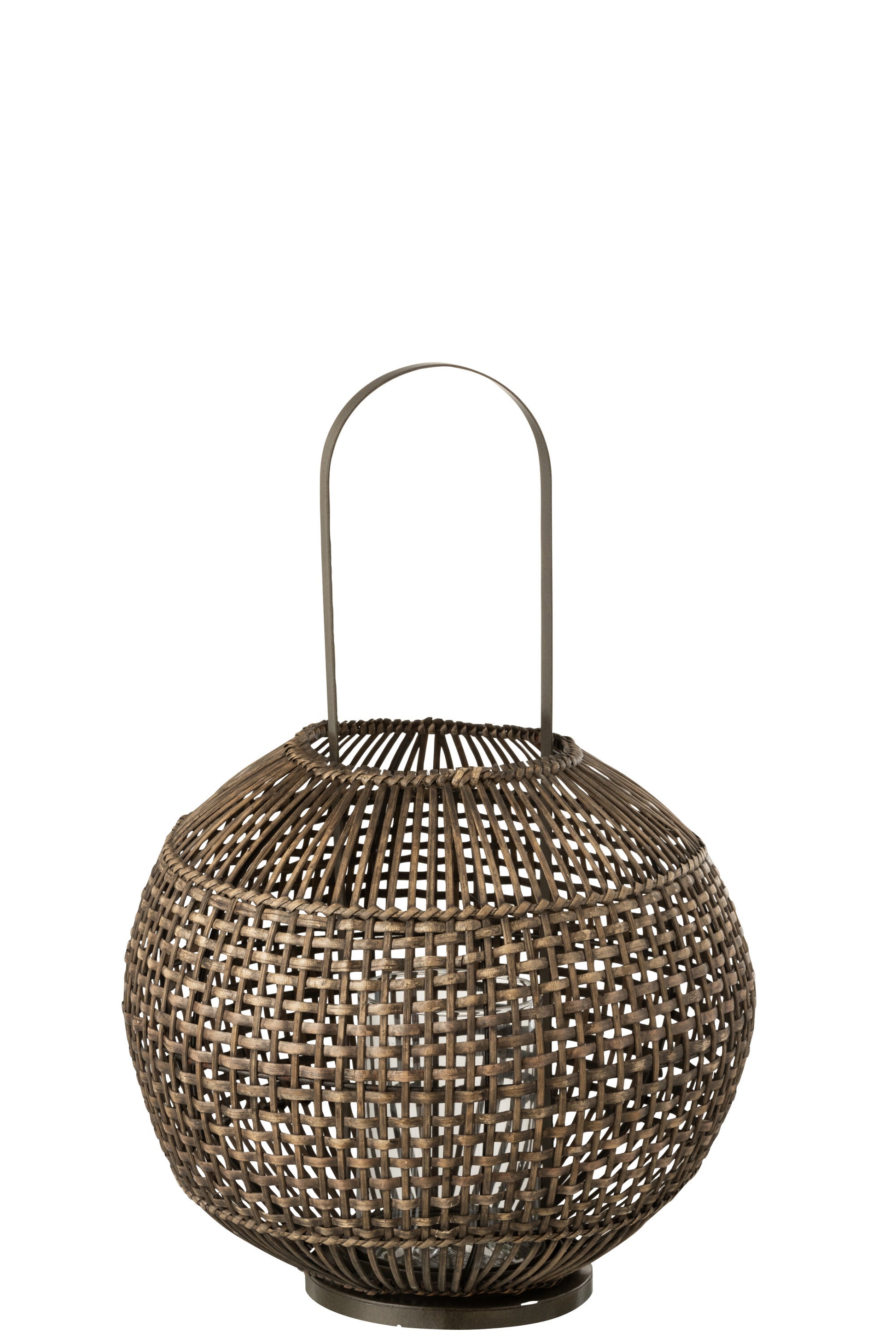 LANTERN AYA SPHERE BAMBOO BROWN