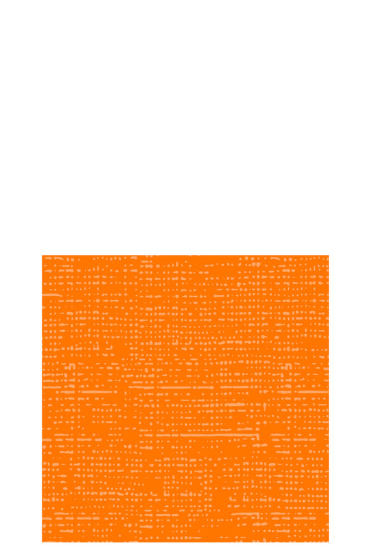 PACK 16 NAPKINS TEXTTILE TOUCH PAPER ORANGE SMALL