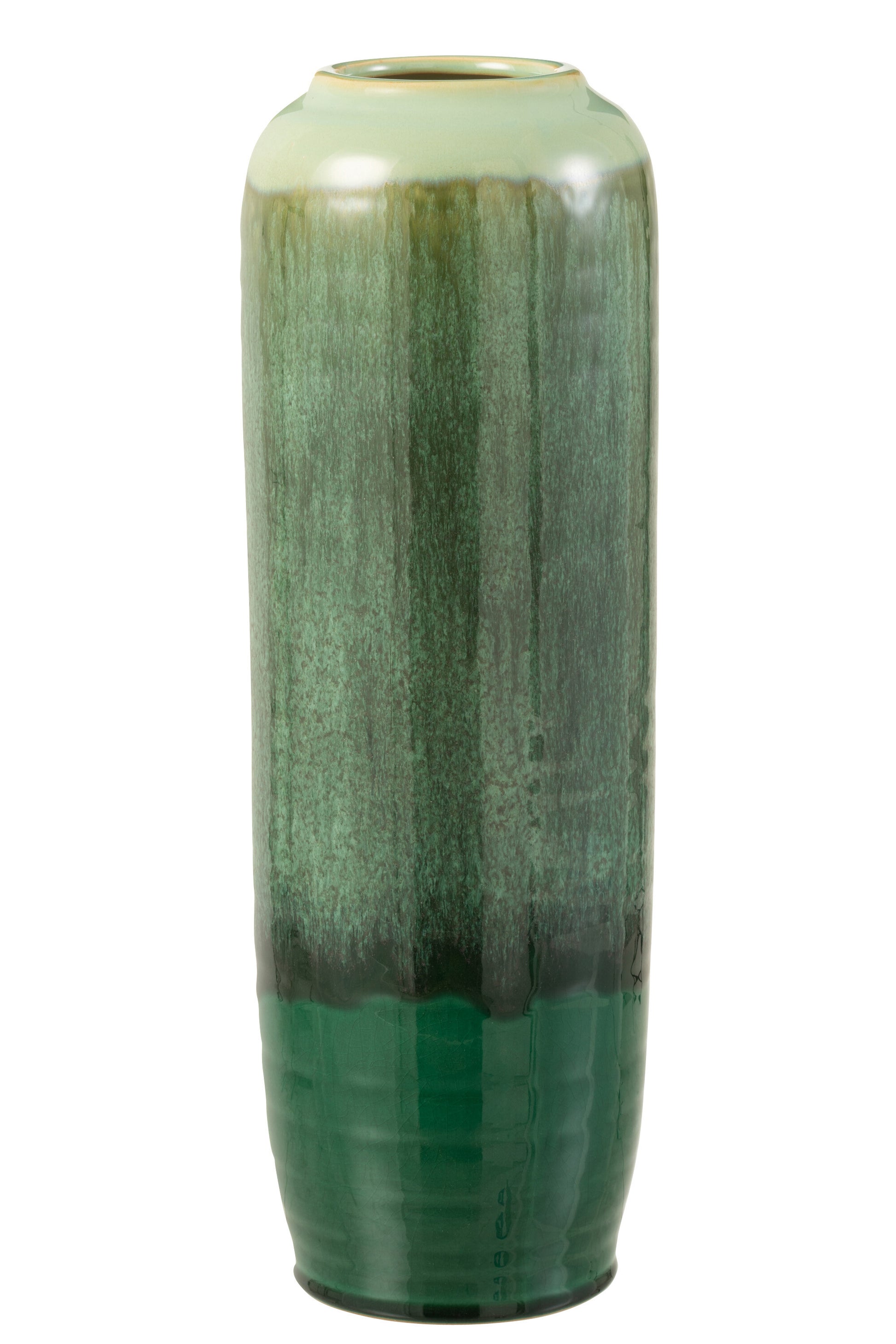 VASE ELISE CERAMIC GREEN LARGE