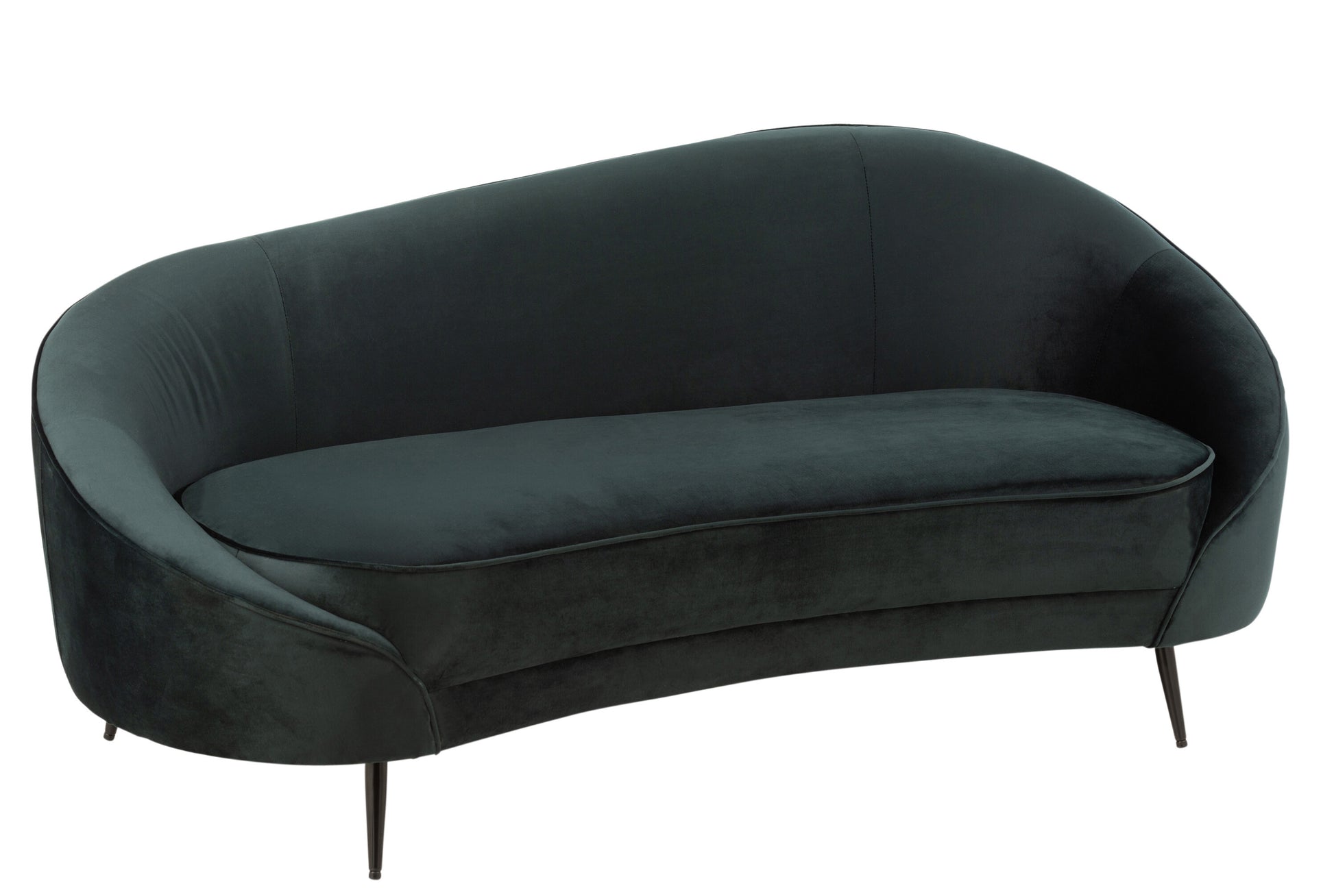 SOFA ELISABETH TEXTILE/METAL GREEN