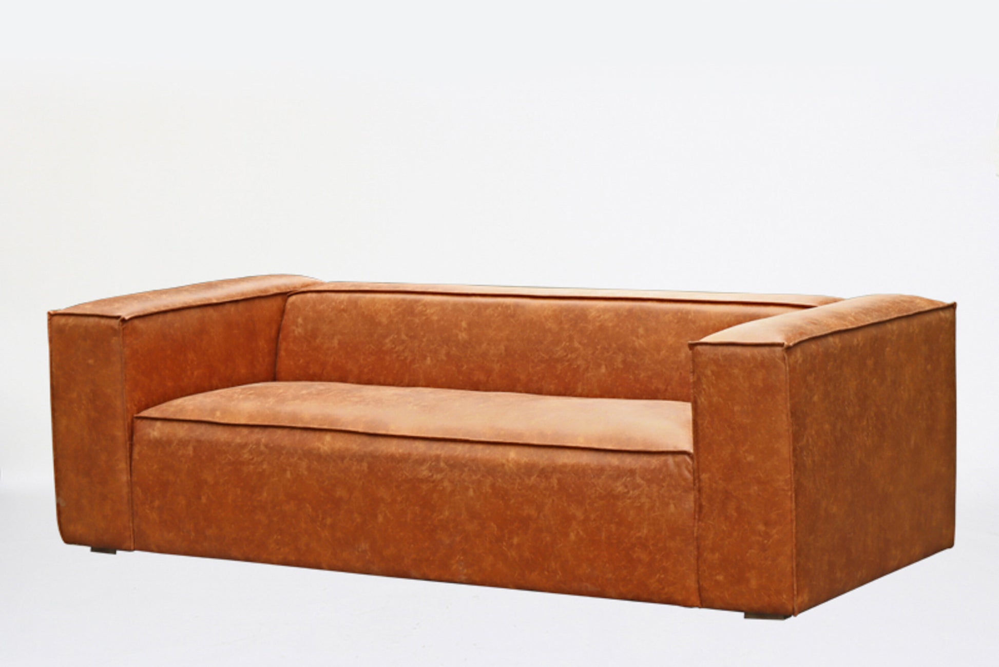 COUCH 3SEAT MODERN BROWN