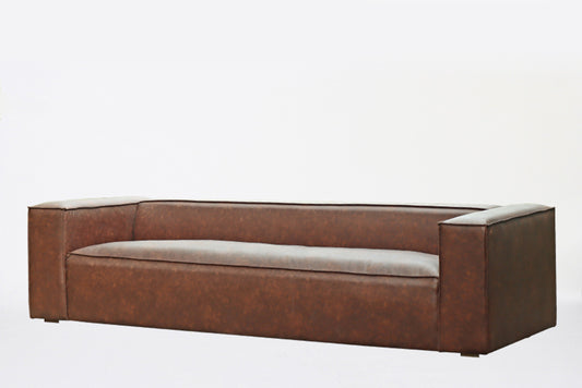 COUCH 4SEAT MODERN DARK BROWN