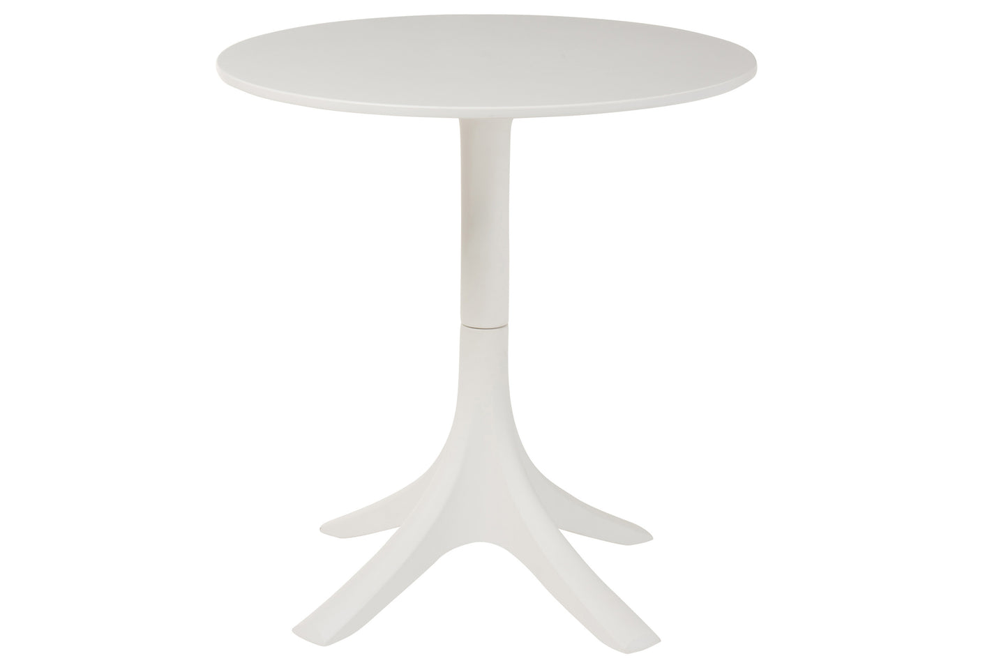 TABLE ROUND PP WHITE