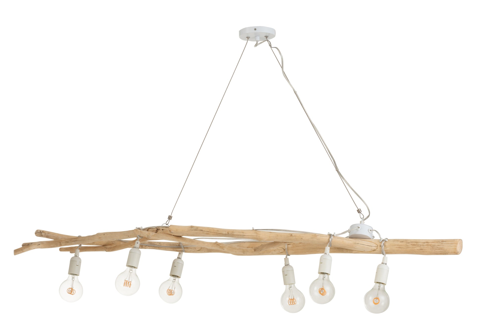 CHANDELIER BRANCH DRIFTWOOD NATURAL/WHITE