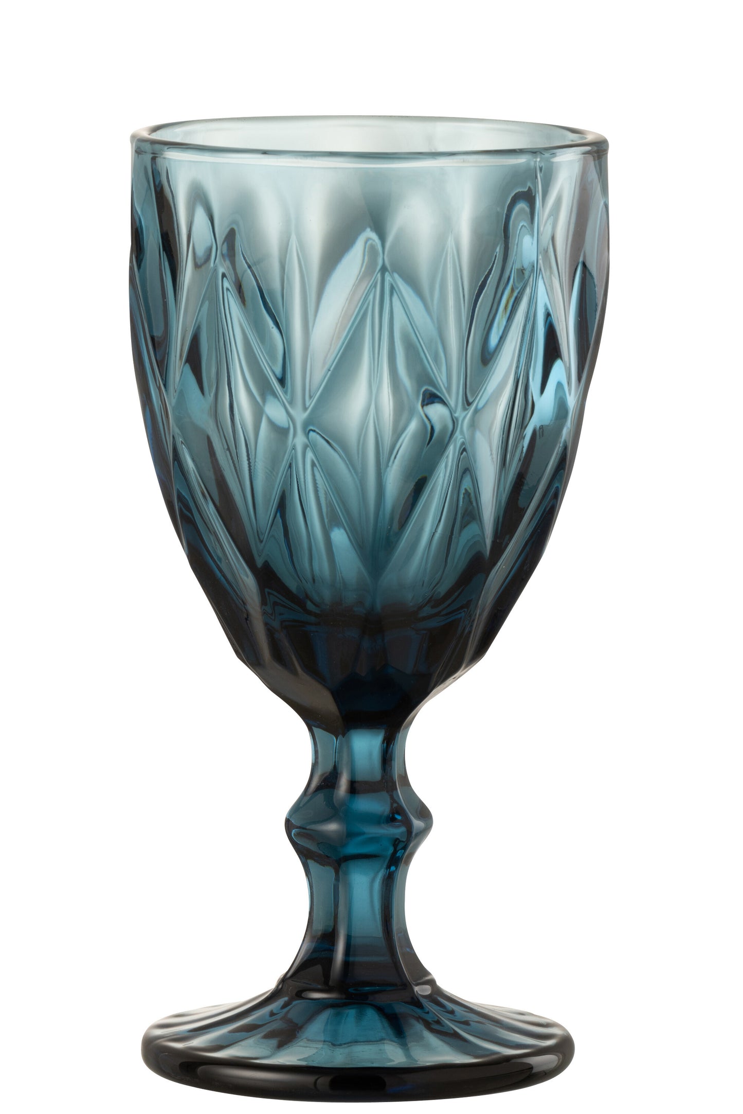 WINE GLASS MONA GLASS BLUE