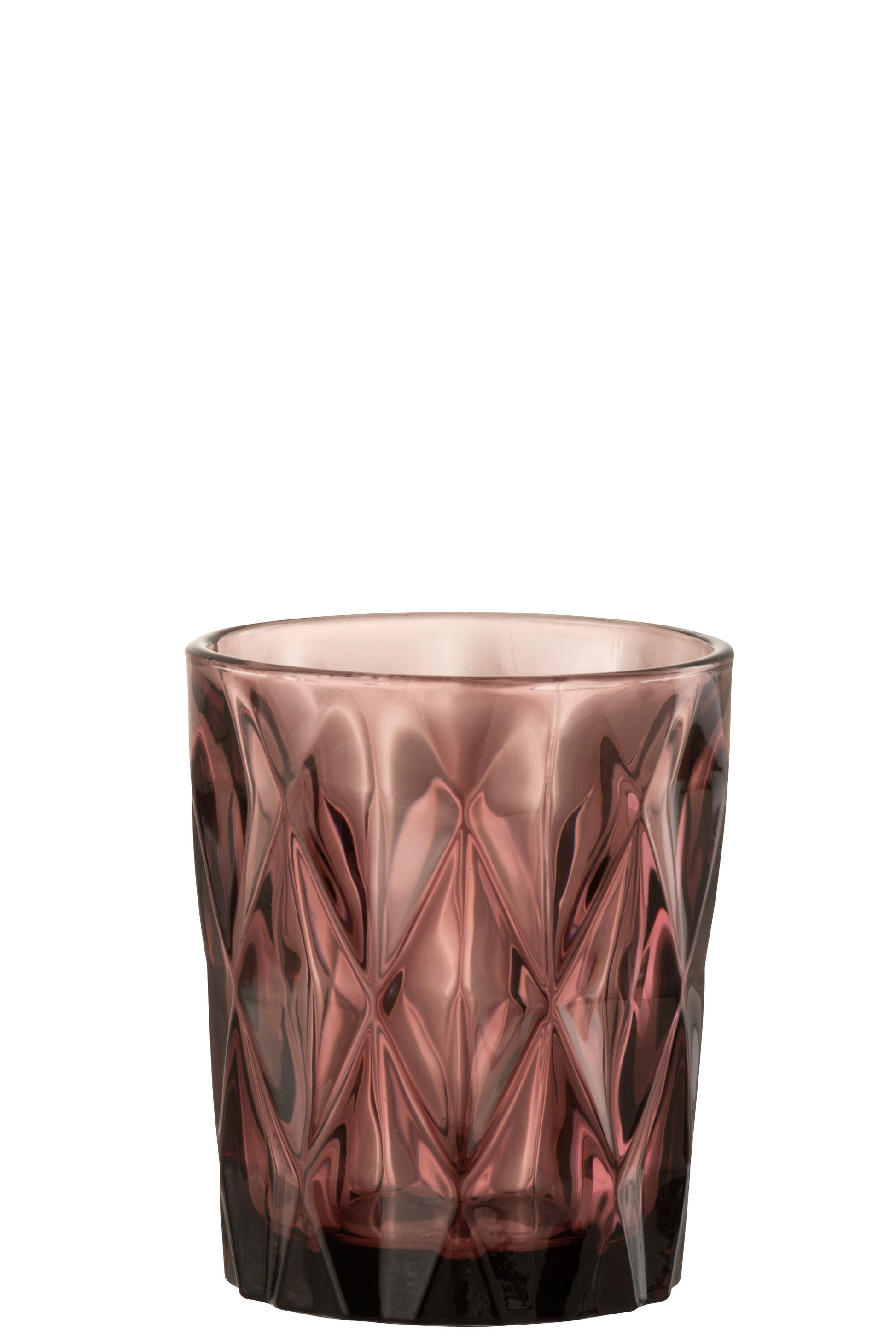 DRINKING GLASS MONA GLASS DARK PINK