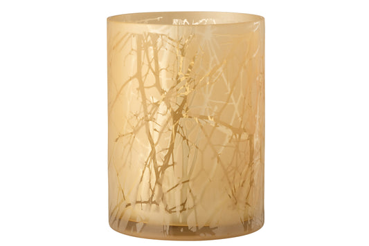 HURRICANE BRANCHES GLASS GOLD X-LARGE