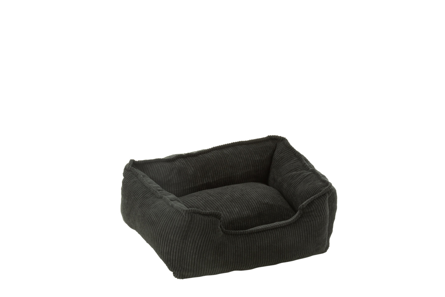 DOG BED/CAT CORDUROY BLACK SMALL