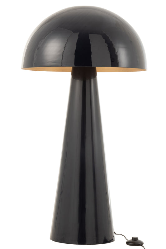 LAMP MUSHROOM METAL SHINING BLUE EXTRA LARGE