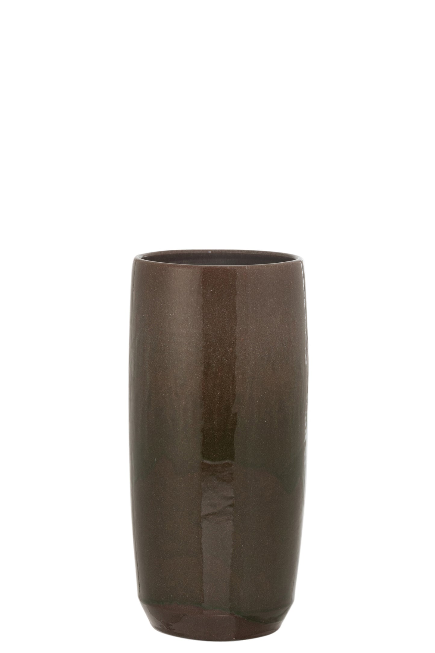 VASE BORDER CERAMIC GREEN SMALL