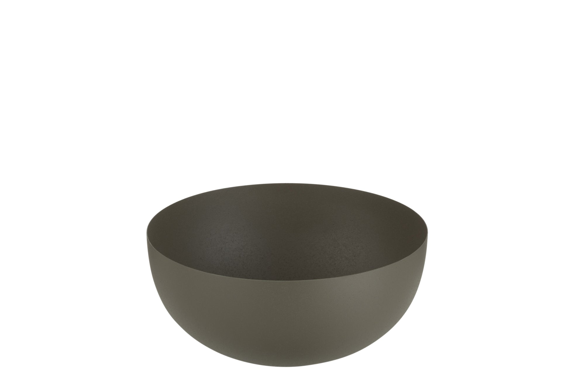 BOWL DECORATIVE IRON GREEN SMALL