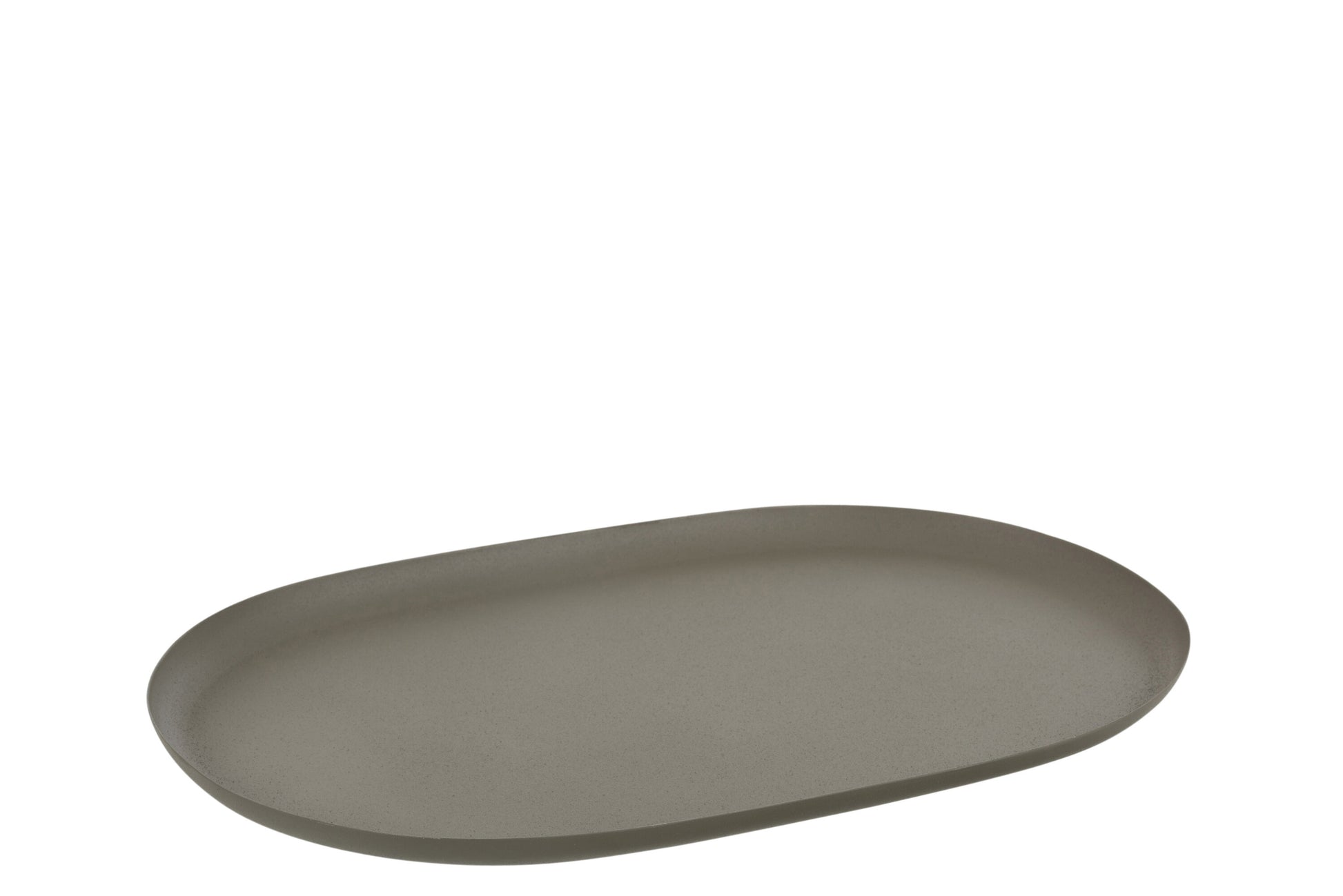 TRAY OVAL IRON GREEN