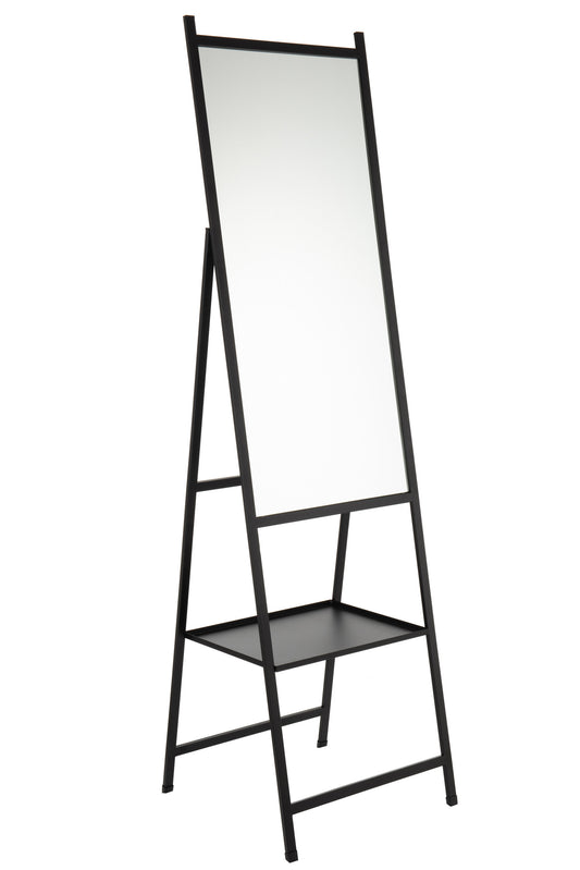 MIRROR STANDING TRAY MIRROR/METAL BLACK