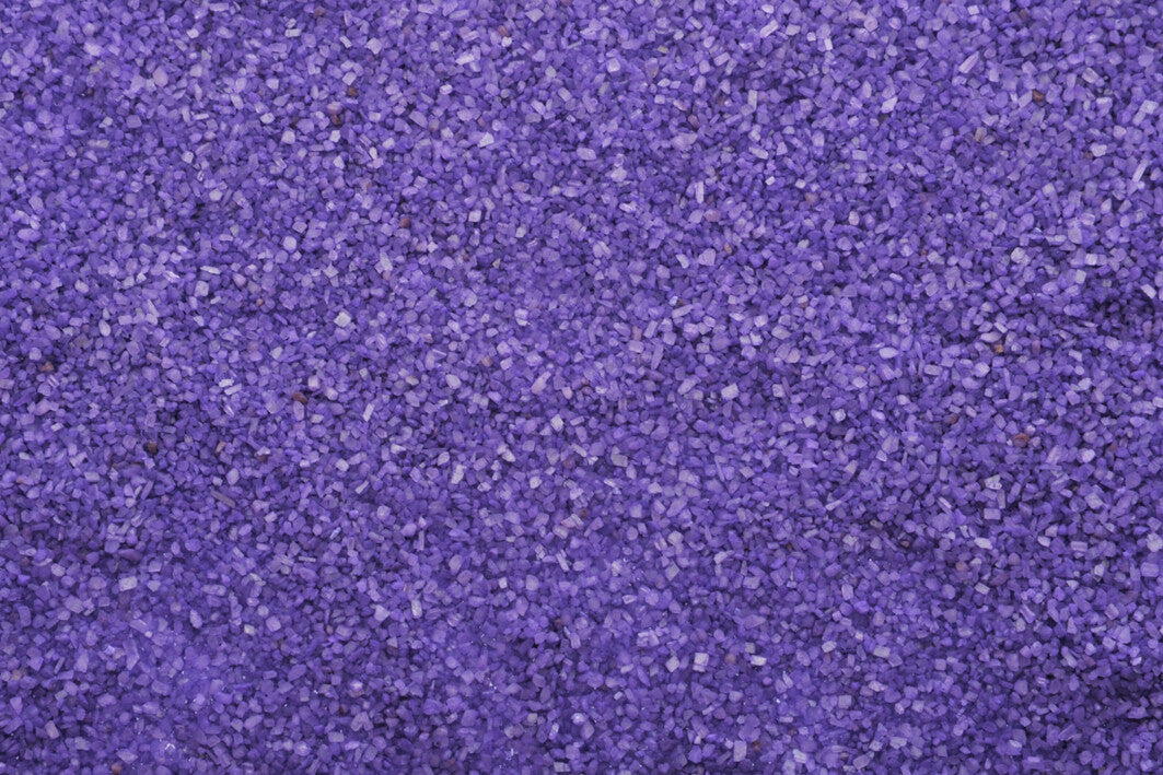 DECOSAND IN POT SQ PURPLE 700GR 7X7X14