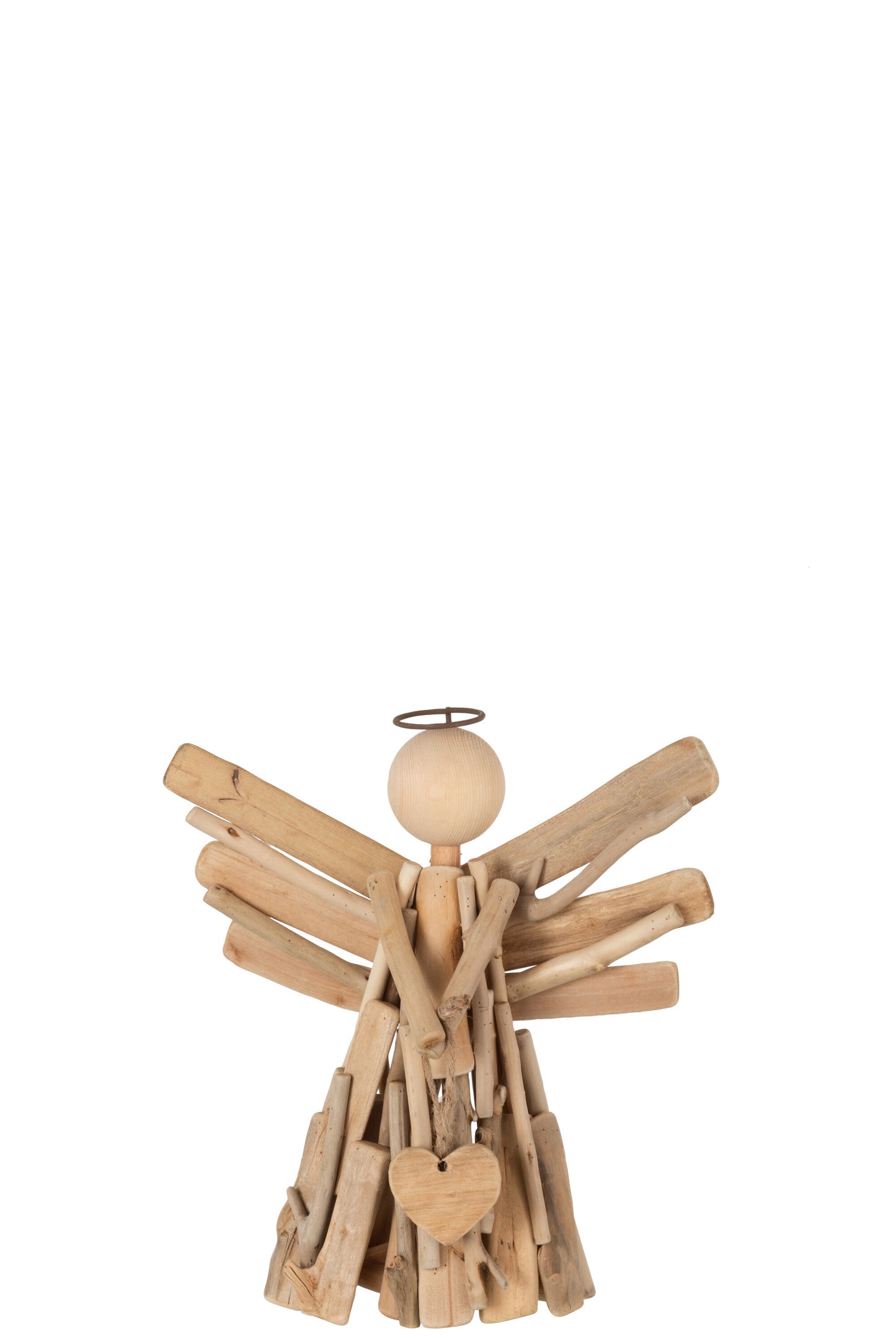 ANGEL+HEART BRANCHES WOOD NATURAL LARGE