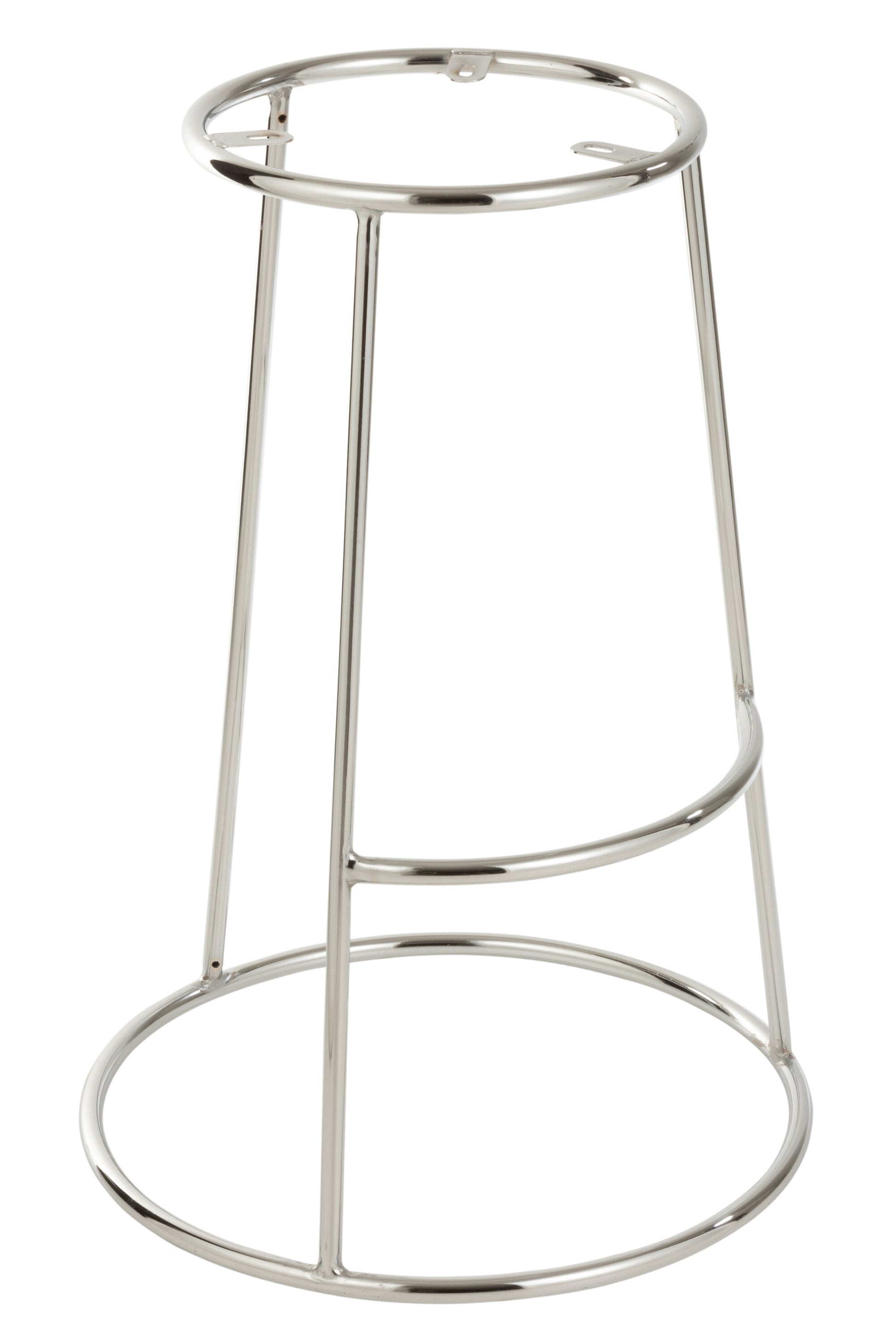 FRAME BARSTOOL METAL SILVER