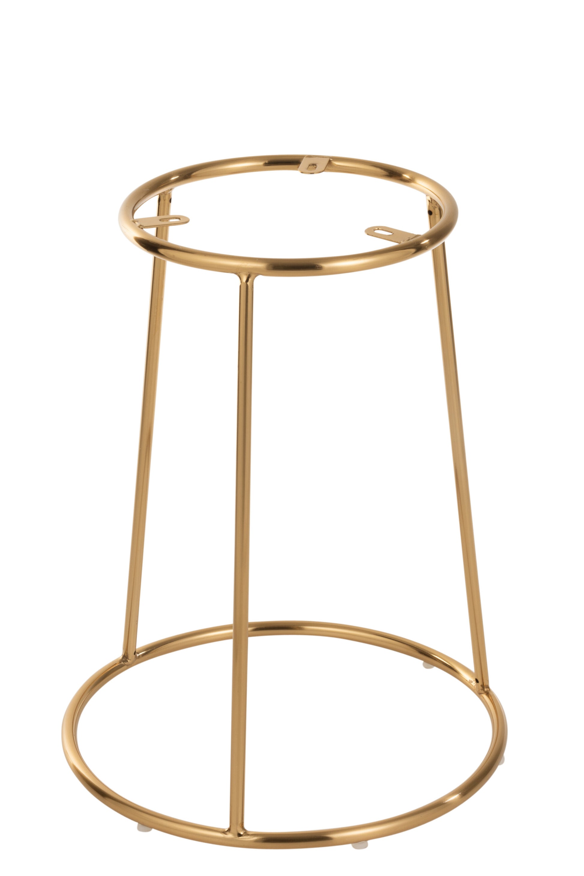 FRAME MEDIUM STOOL METAL GOLD