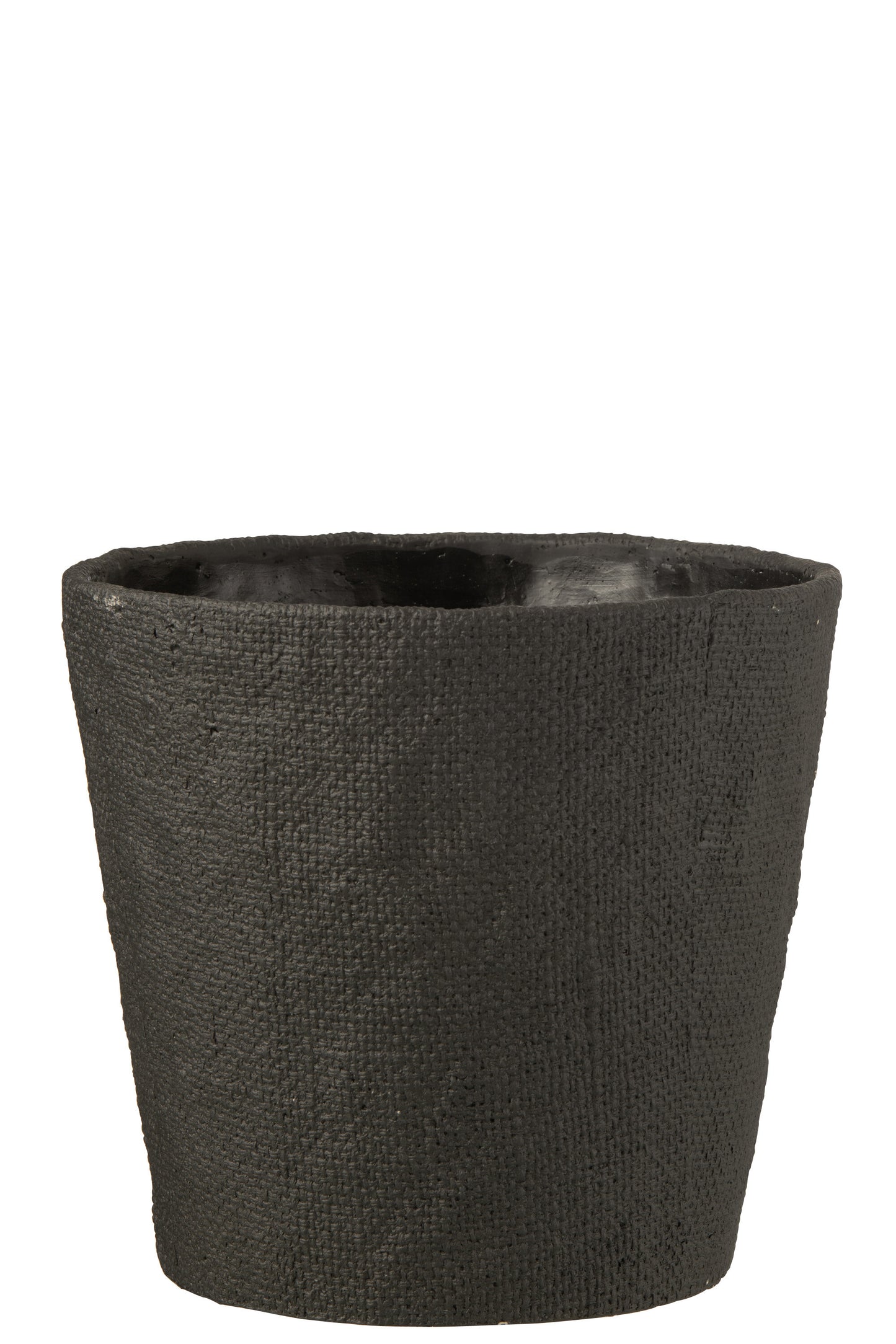 FLOWERPOT BAR CEMENT BLACK EXTRA LARGE