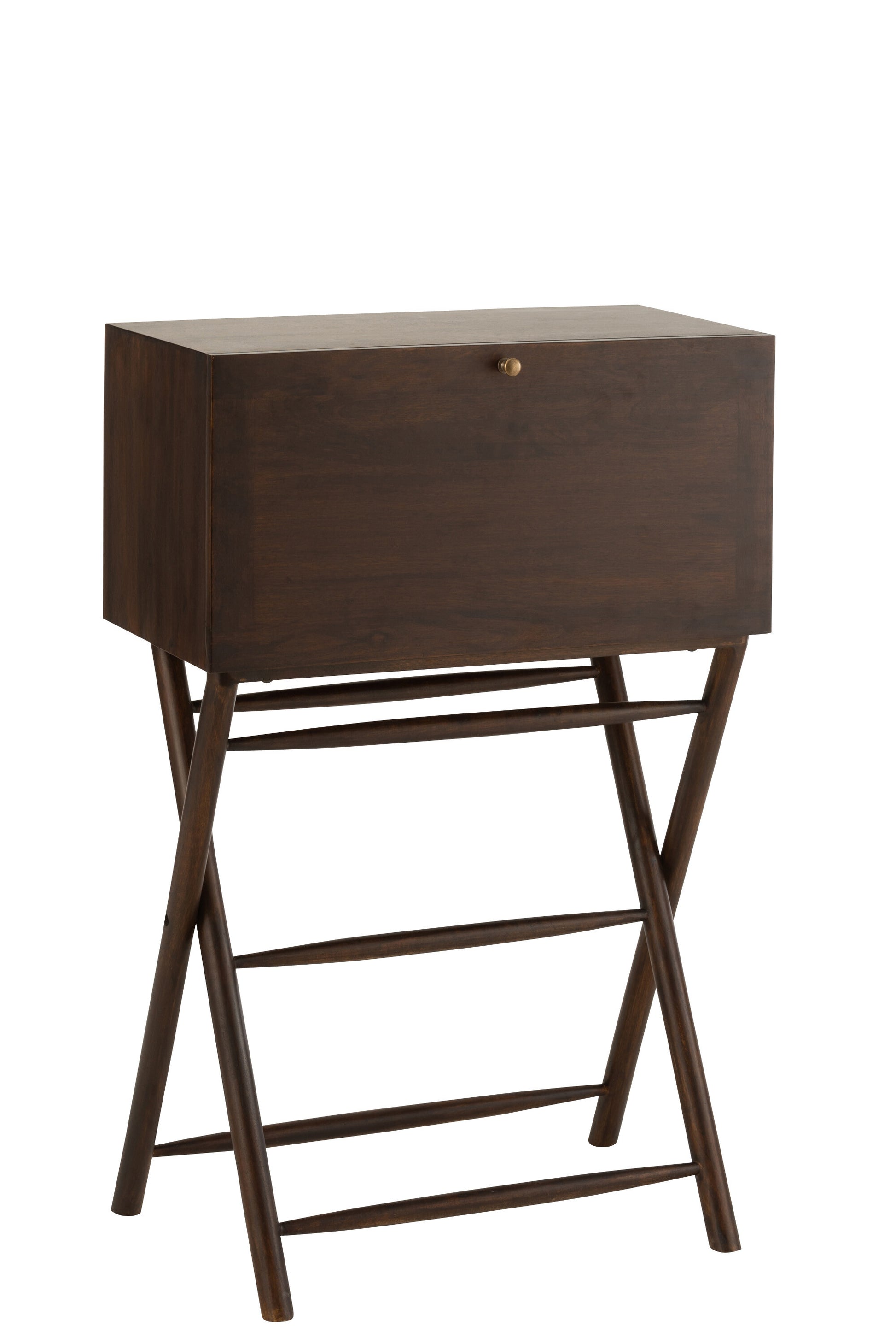 DESK CONIE MANGO WOOD DARK BROWN