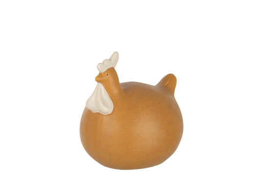 CHICKEN CERAMIC OCHRE LARGE