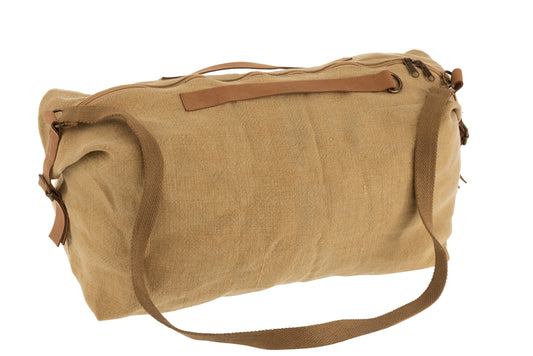 BEACH BAG WASHED JUTE BEIGE