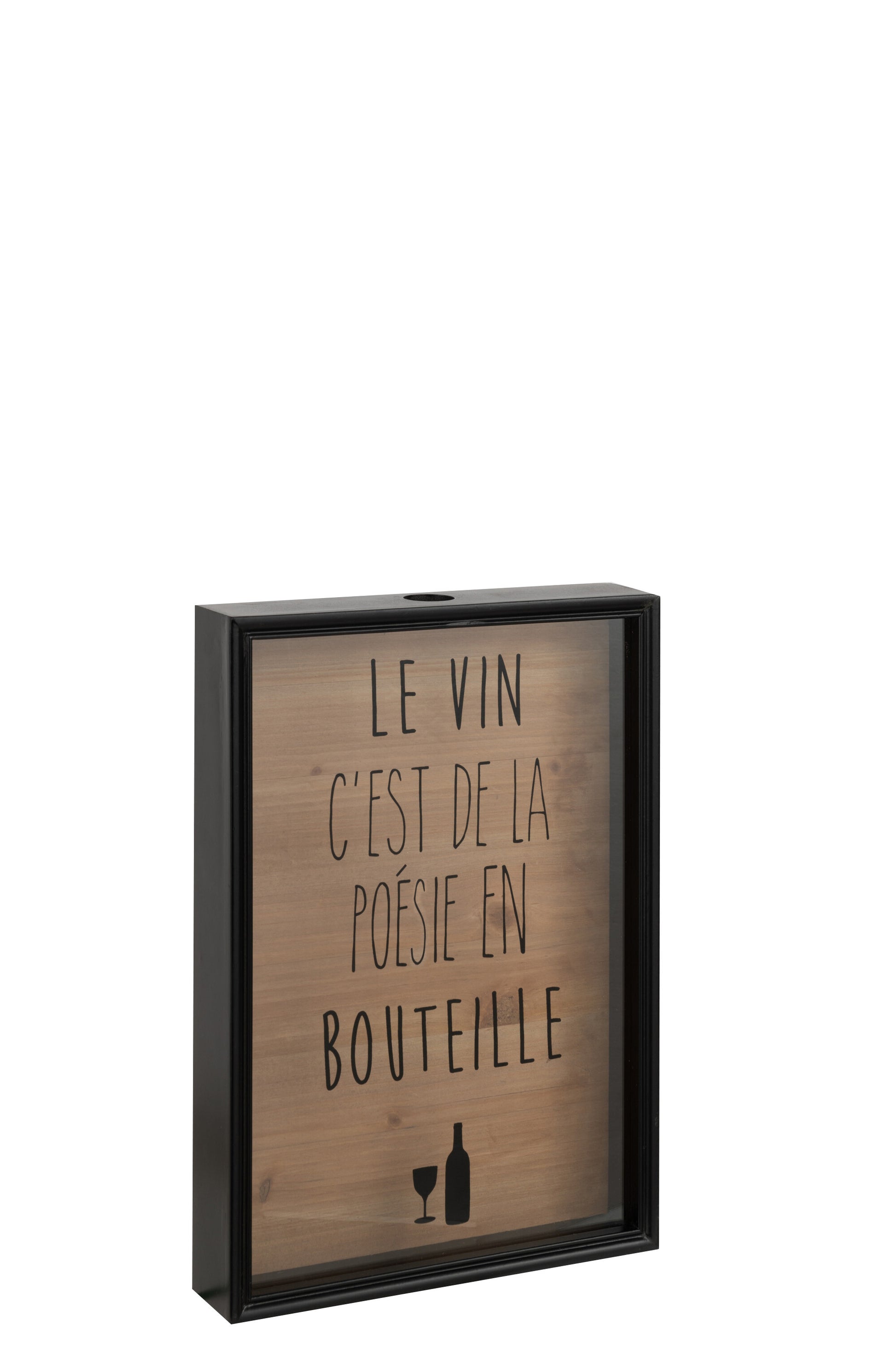 FRAME CORKS FRENCH WOOD BLACK SMALL