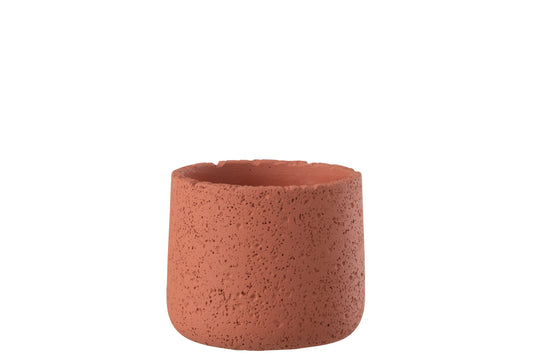 FLOWER POT POTINE CEMENT TERRACOTTA SMALL