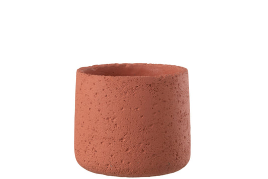 FLOWER POT POTINE CEMENT TERRACOTTA MEDIUM