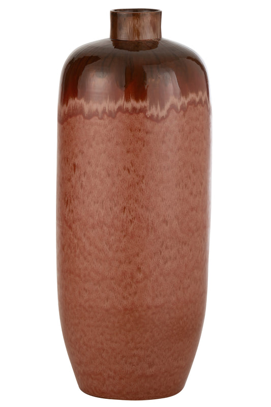 VASE ALINE CERAMIC RED LARGE