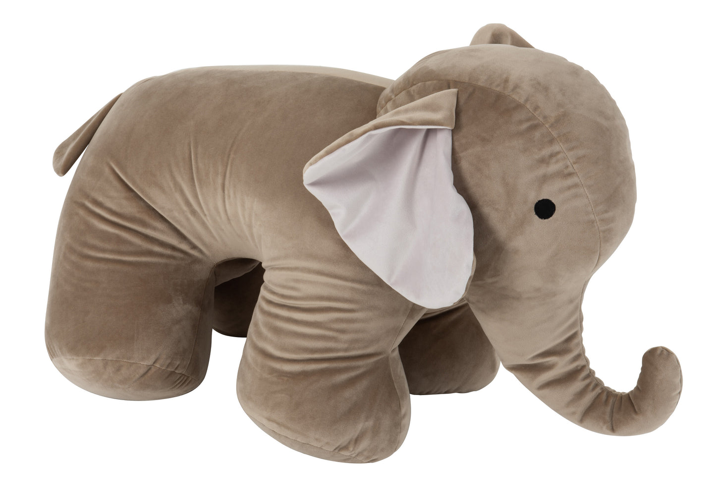 ELEPHANT DECO TEXTILE GREY LARGE