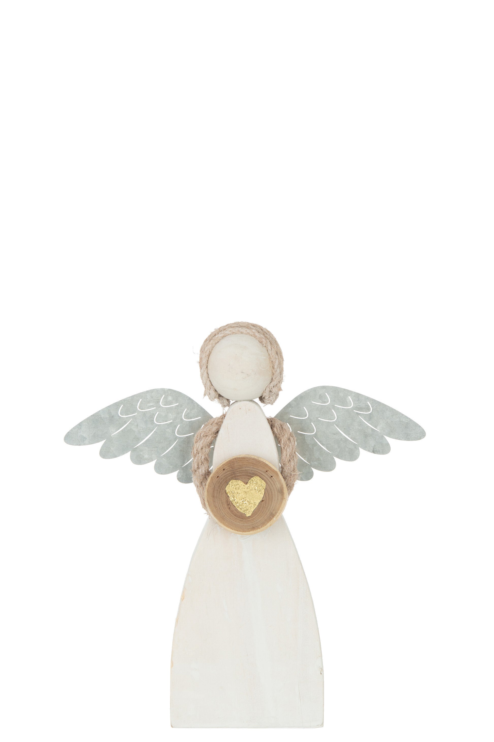 ANGEL HEART WOOD/METAL WHITE