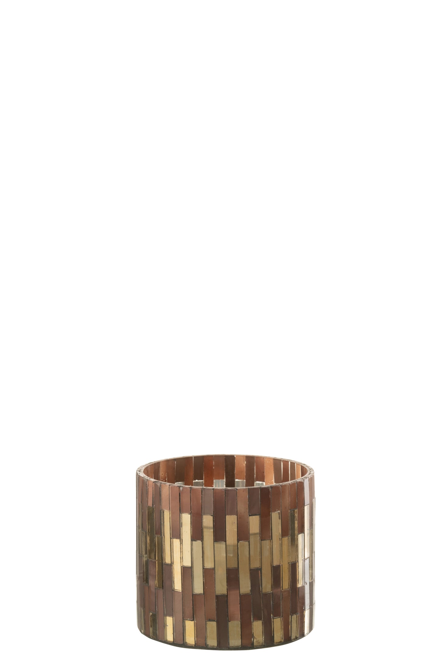 Chic Brown/Gold Tealight S