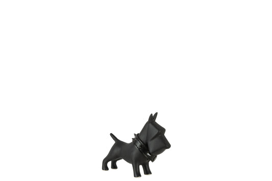 Dog Ceramic Black Small