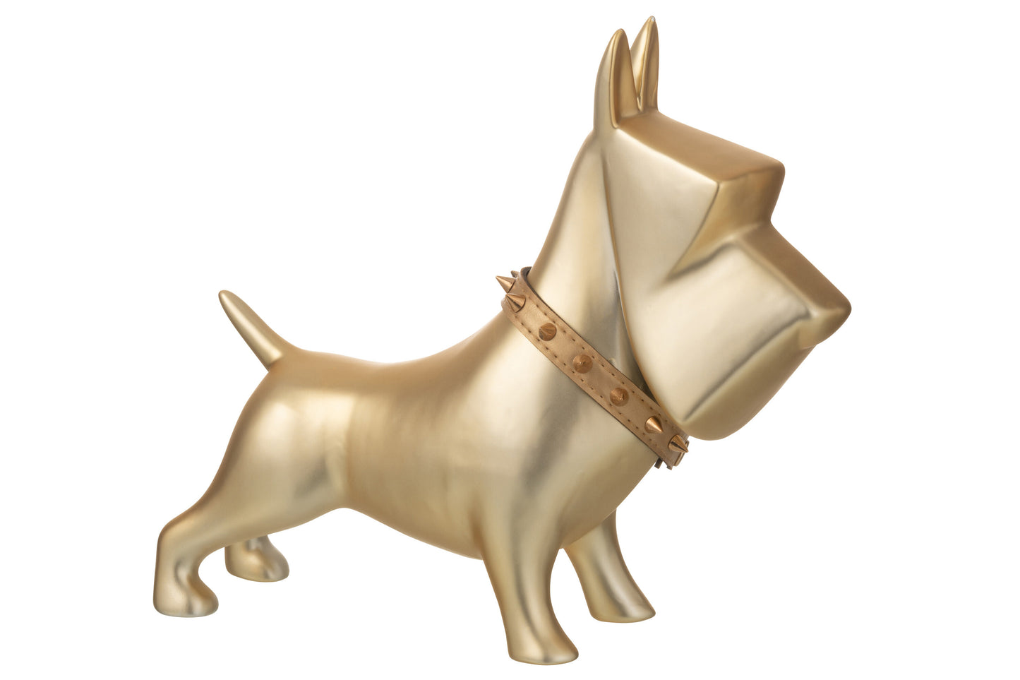 Dog Ceramic Gold Large