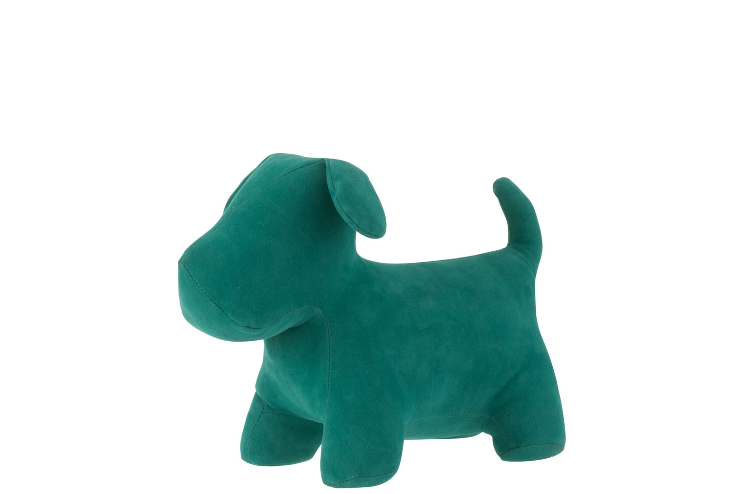 Dog Doorstop Green Medium