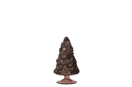 Christmas Tree Brown Small