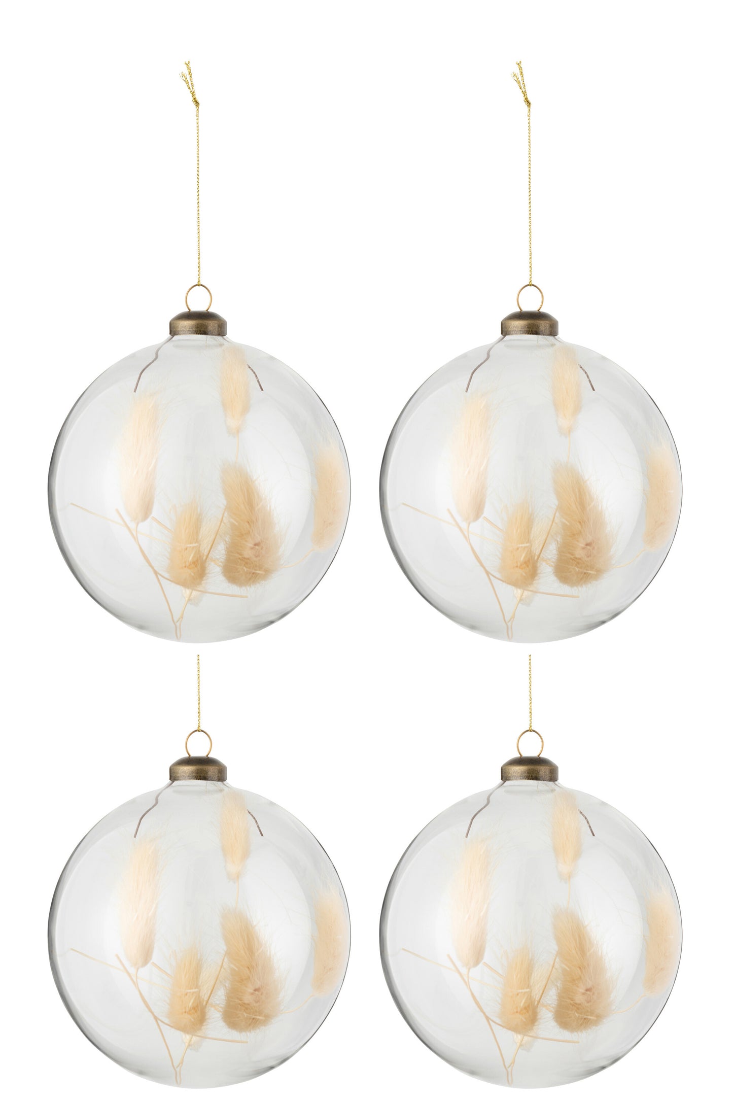 Baubles Round Orb Beige Large