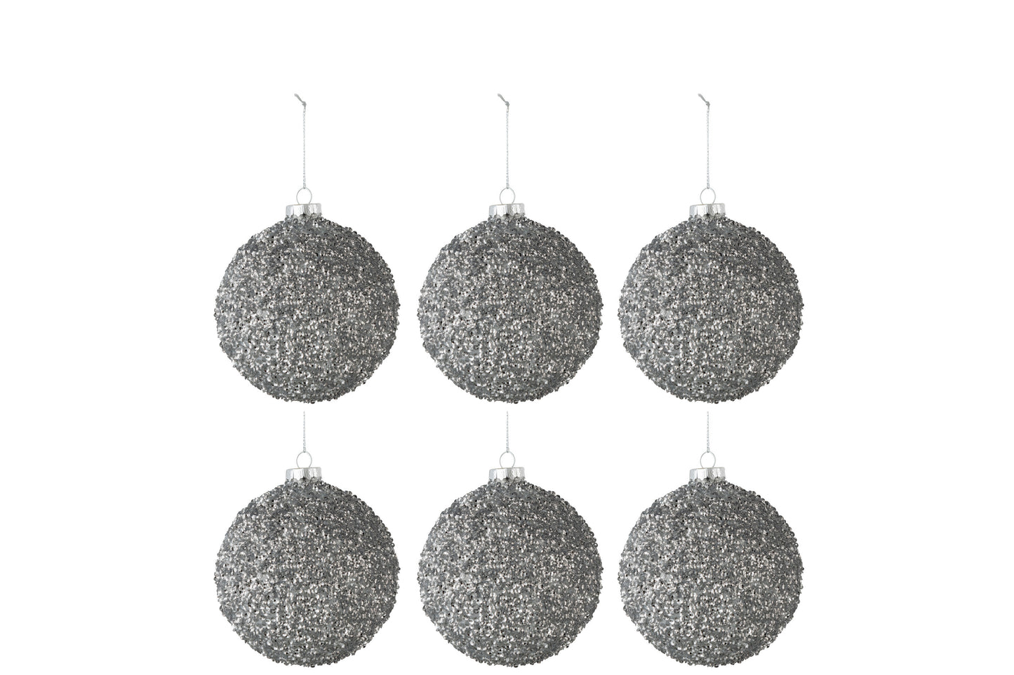 Baubles Glitter Smokey Grey Small