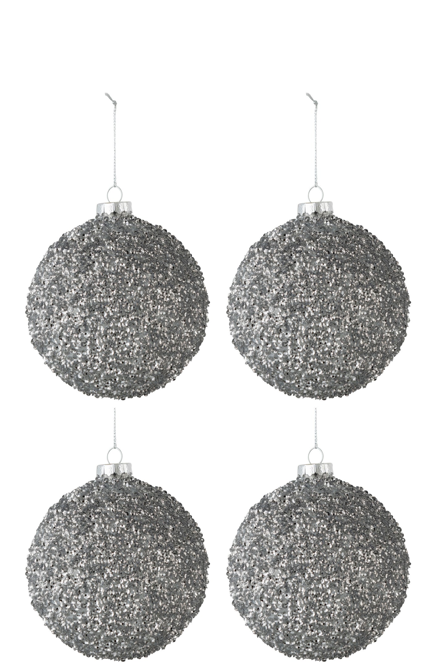 Baubles Glitter Smokey Grey Medium