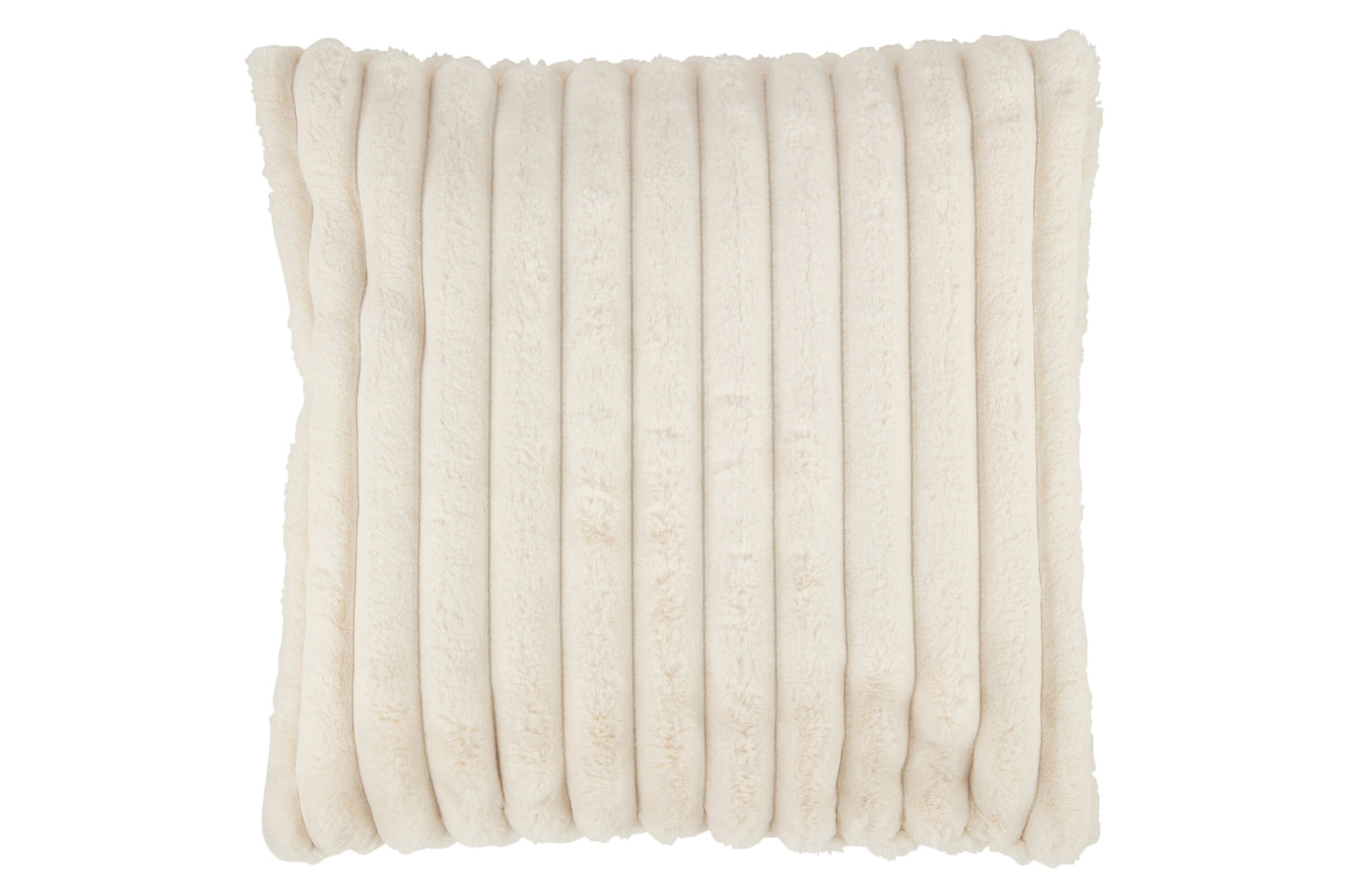 CUSHION CORDUROY POLYESTER CREAM