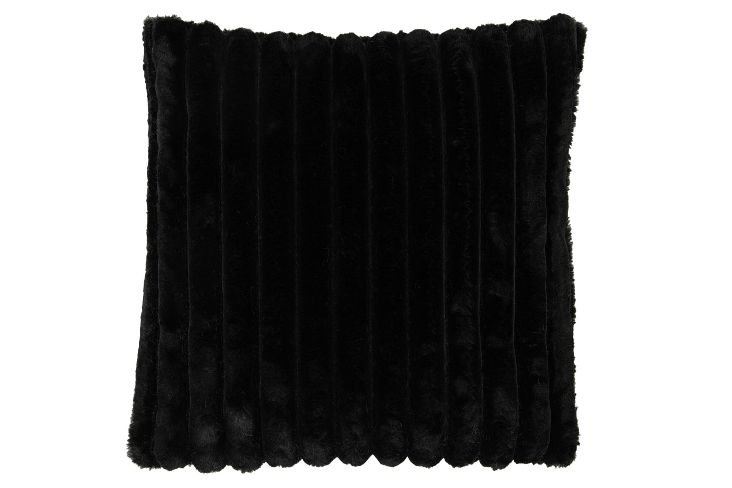 CUSHION CORDUROY POLYESTER BLACK